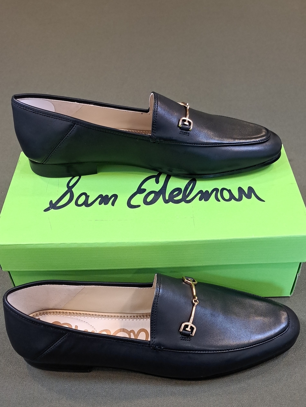 Sam Edelman Loraine Bit Loafer - Color: Black Leather - Size: 12 - Picture 2 of 11
